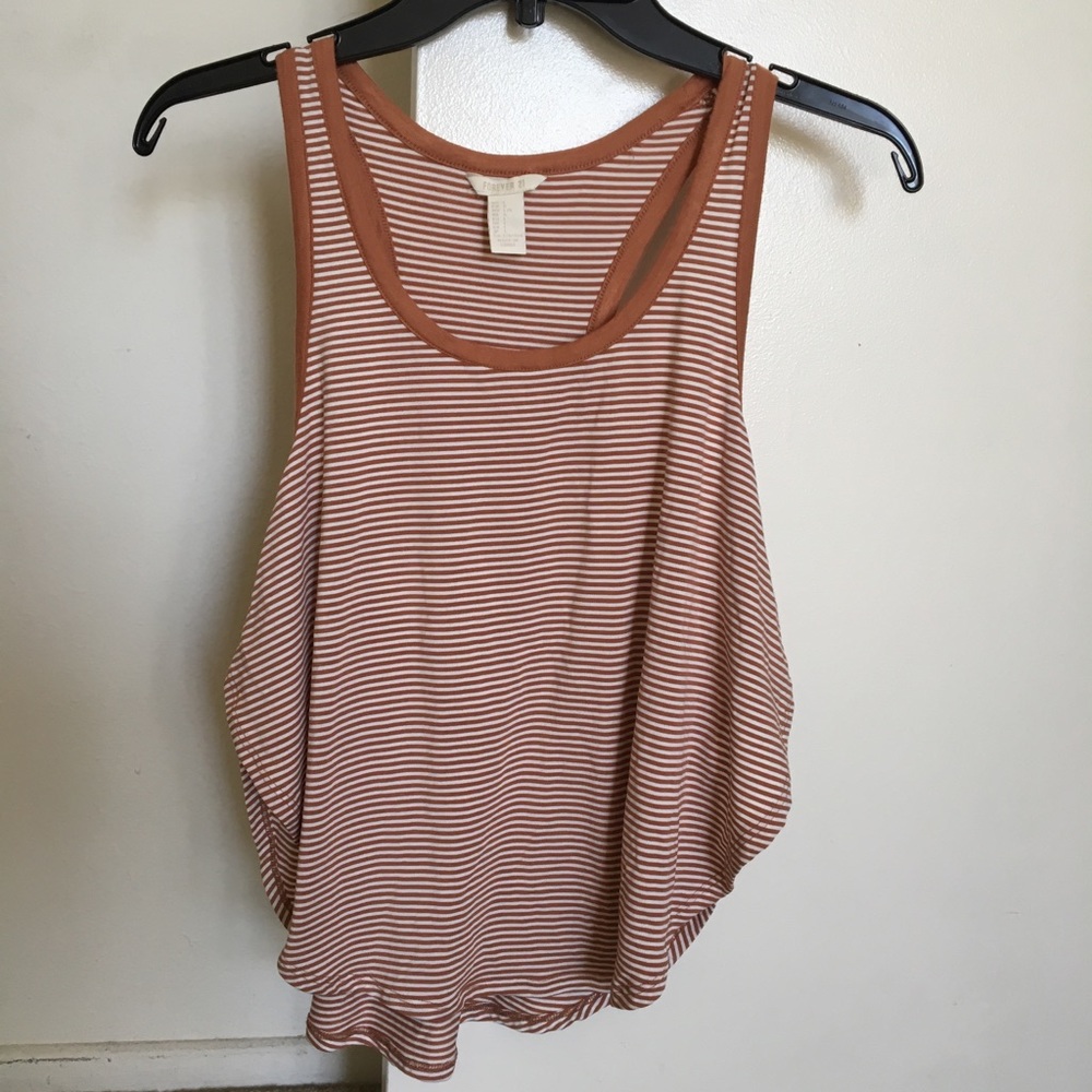 Forever 21 striped tank top